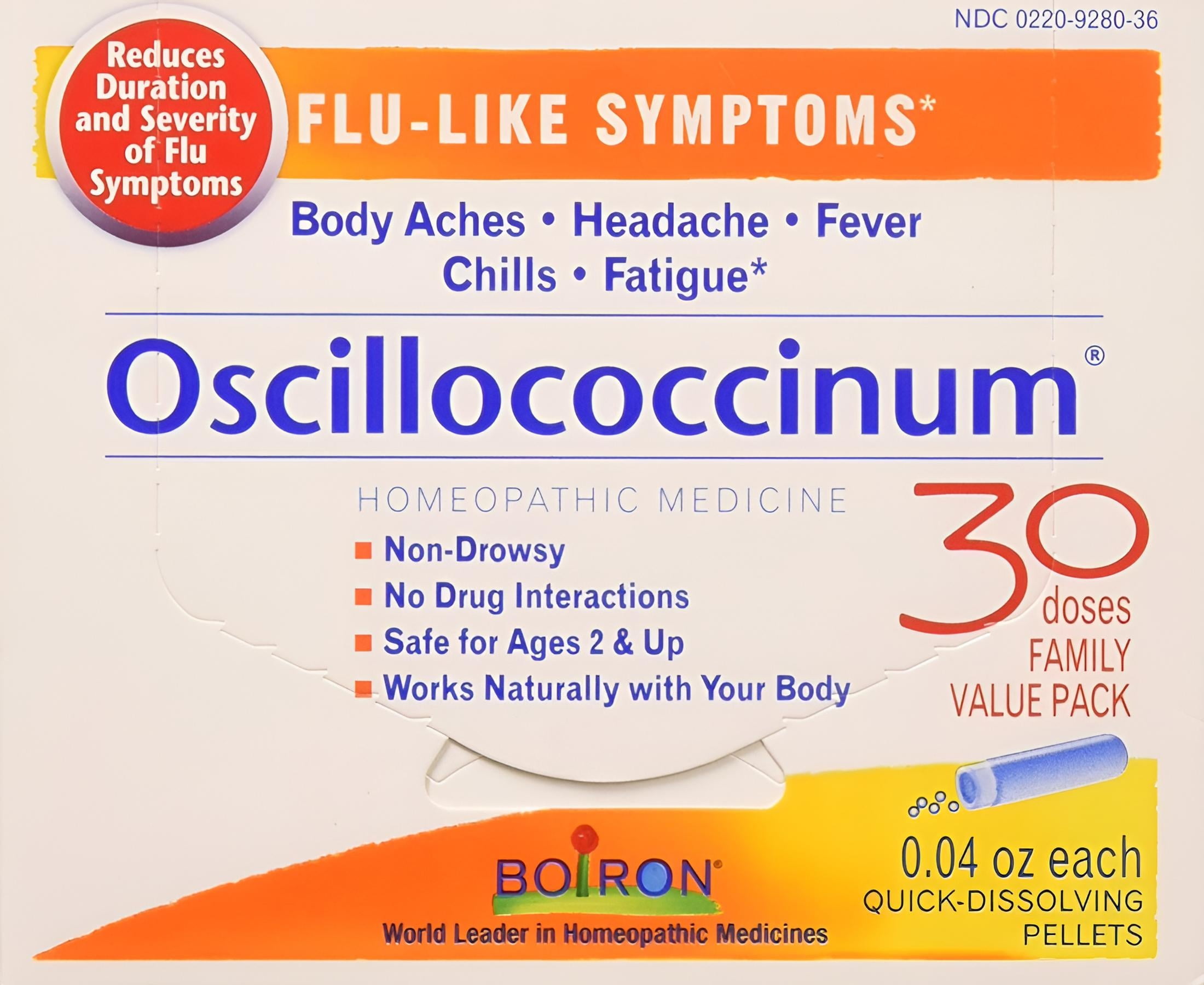 - Oscillococcinum 30 Dose, 200 ck, 30 dose, 1017847 By Boiron