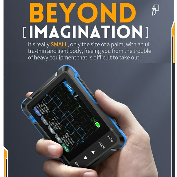 Oscilloscope,Oscope Meter Handheld And Test 1m 5ms/s Display With Inch Display 2.8 Inch Handheld 1m With Handheld With And Rate Oscillometer With Diy 2.8 1m With Multicolor high configuration