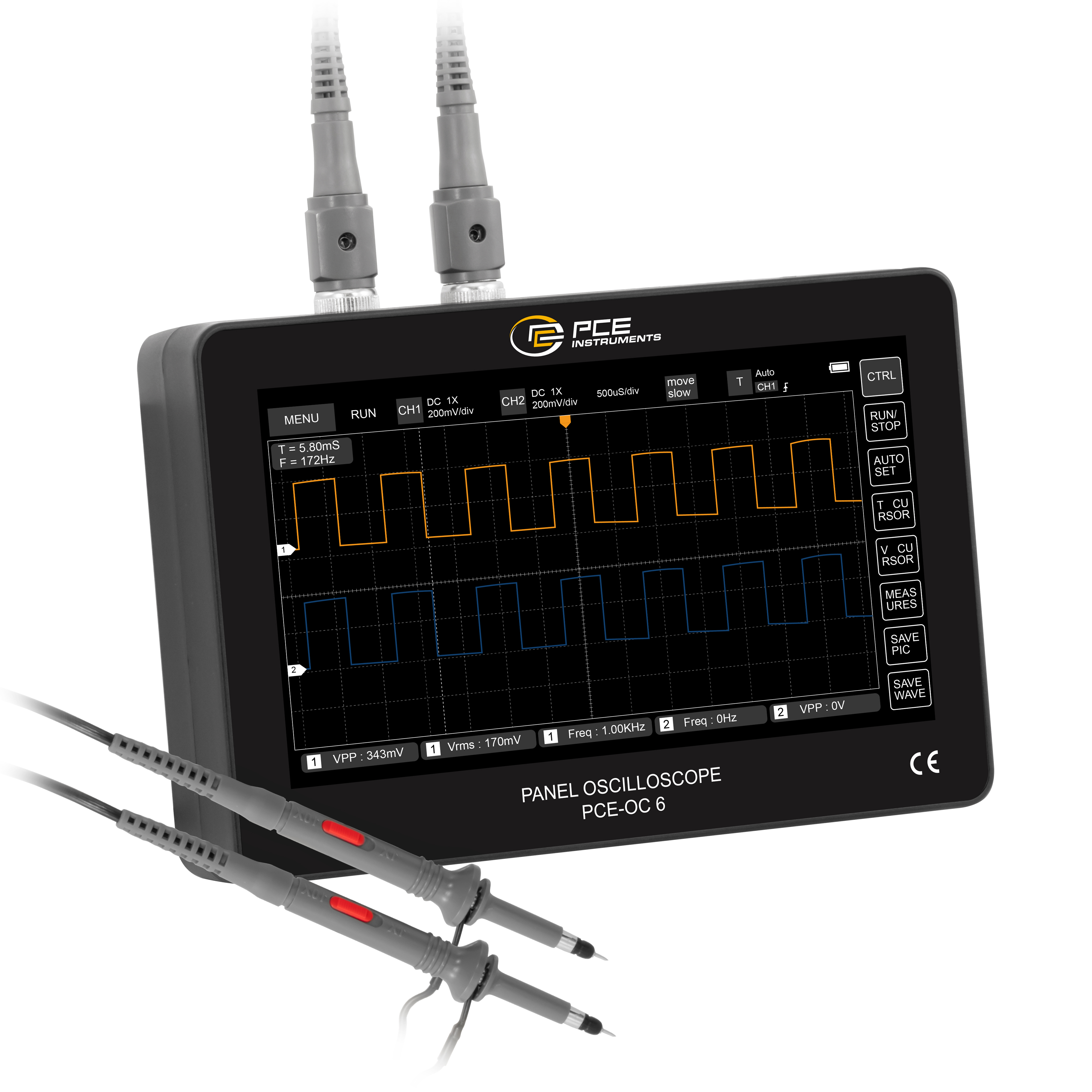 Oscilloscope PCE-OC 6