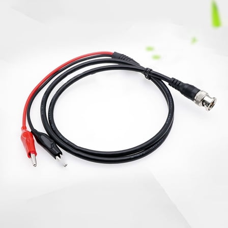 Oscilloscope To Connection Cable Bnc To Dual Q9 Signal Test Line Oscilloscope Connection Line Probe Power Line