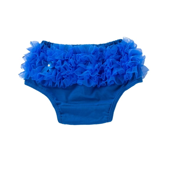 Oscscso Toddler Infant Baby Girls Mesh Lace Ruffled Diaper Covers Bloomer Elastic Cotton Underwear Baby Girl Panties Shorts