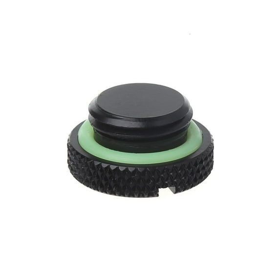 Osdhezcn 1Piece Black G 1/4 Inch Plug Fitting Water Stop Plug for ...