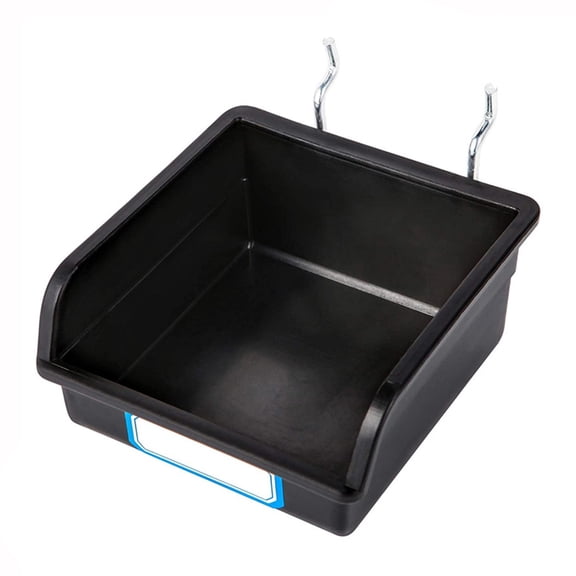 Osdhezcn 1Set Tool Storage Basket with Hook and Labels Pegboard Bins for Nails and Screws