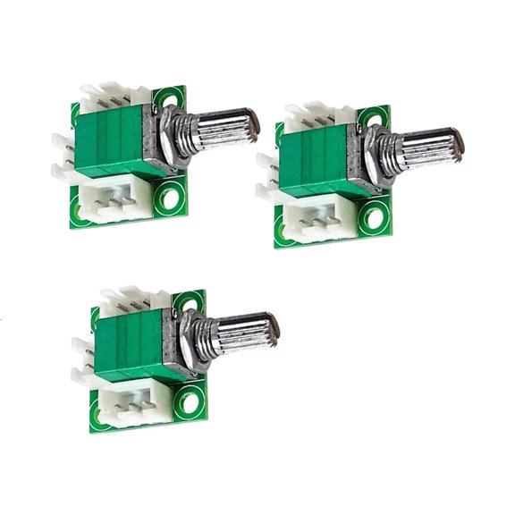 Osdhezcn 2 Channel Stereo Potentiometer Adapters Board Sealed Structure For Precise Volumes Adjustment