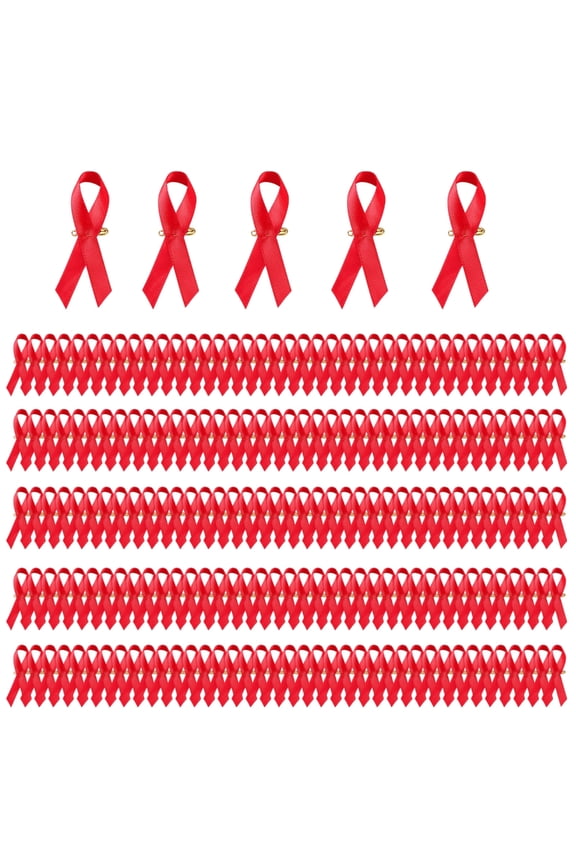 200 Count Community Service Ribbon Pins for Acts of Kindness and Fundraisers