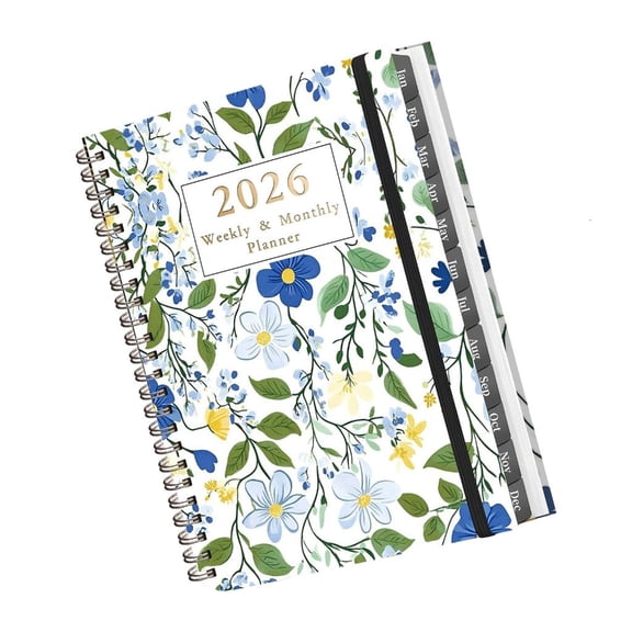Osdhezcn 2026 Work Life Planner Travel Journal Schedule Notebook Compacts Size Design