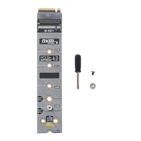 Osdhezcn 2280 to 22110 SSD for M.2 NVME Extend for Protection Card DIY Power-off for Prot