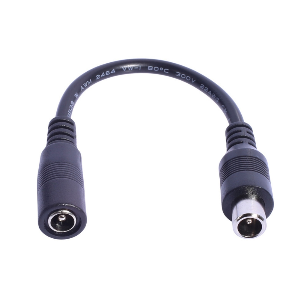 PATIKIL Cavo Sdoppiatore Alimentazione CC 1 Femmina A 6 Maschi 5.5x2.1mm – Perfetto Per CCTV, Router E Luci LED, Lunghezza 41 Cm