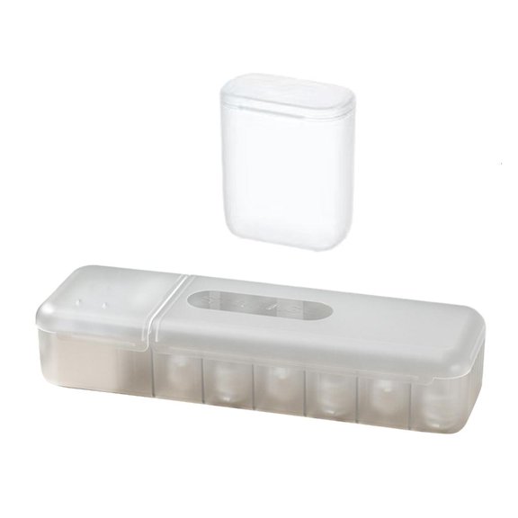 Osdhezcn 2Pcs Cable Holder with Lid Plastic Wire Storage Box Electronic Device Organizer