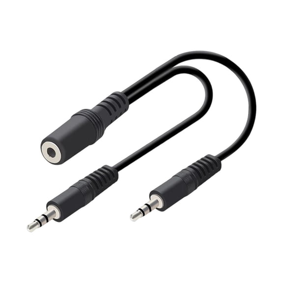 Osdhezcn 3.5mm Stereos Y Splitter Cable Double Headphone Jacks Adapters for Simultaneous Music Sharing and High Fidelitys Sound