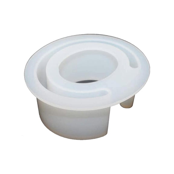 Osdhezcn 3 Sizes Resin Bracelet Molds Silicone Bangle Mold C Font DIY Open Cuff Bracelet Resin Casting Molds for Jewelry Making