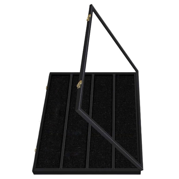 Osdhezcn 36 Slot Sports Card Display Frame for Collectors Lockable Acrylic Baseball Basketball Football Hockey Cards Holder