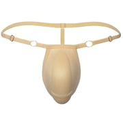 Osdhezcn 3D Shaping Panties for Mens Swimwear Padded Bulge Enhancing Underwear Thong