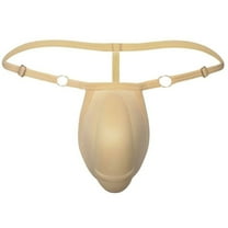 Osdhezcn 3D Shaping Panties for Men's Swimwear Padded Bulge Enhancing Underwear Thong