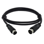 Osdhezcn 3Pin Male Medium Din 3Pins Power Connection Cable Line Auditory Connection Cable Three Cored Din Video Cable