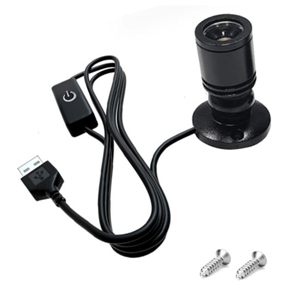 Osdhezcn 3W Small Ceiling Spotlight Showcase Display Ceiling Lights Wine Cabinet Counter Ceiling Lamp Indoor Picture Light