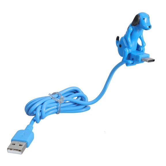 Osdhezcn 480Mbps Type C Data Transfer and Charging Cable Cord Suitable for Phone Tablets Multiple Devices with Unique Dog Motion