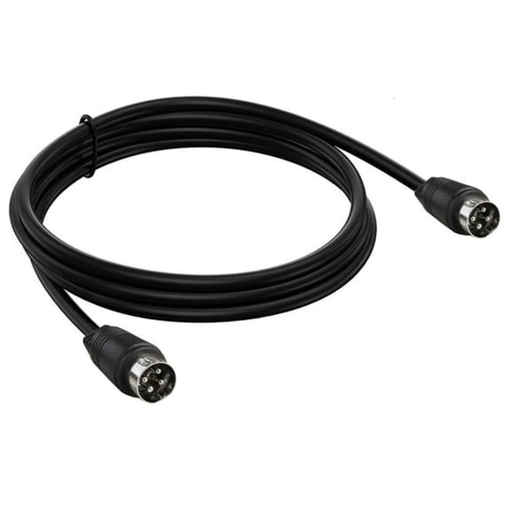 Osdhezcn 4Pin DIN Connectors Cable 4 Pin DIN Male to Male Adapter Extension Cable for DVR