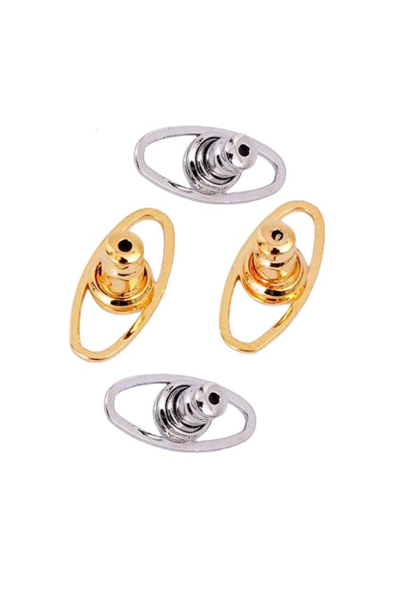 4pcs Earring Lift Backings Ear Closures Plug Comfortable Ear Support Patches
