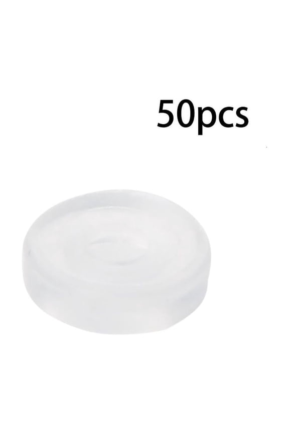 50x Invisible Silicone Anti Pain Cushion Clear Earring Pads Jewelry Replacement