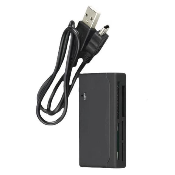 Osdhezcn 6 in 1 USB Card Reader Mini XD MS TF CF Memory Card Viewer Computer Tablets