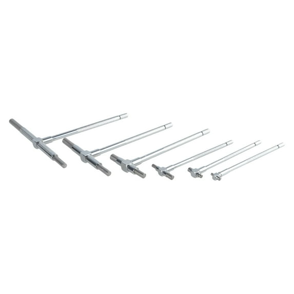 Osdhezcn 6Pcs/Set 8-150mm Telescopic Gauge Set Micrometer Measurement Bore Engineers Kit