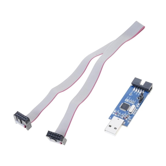 Osdhezcn AVR USB ISP Asps Programmer Adapters Board Updates Tool USB Power Supply