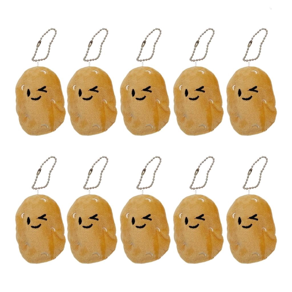 Osdhezcn Adorable Plush Potato Key Holder and Badge Plush Key Chain for ...