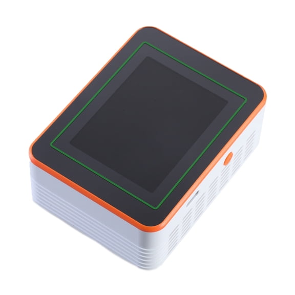 Osdhezcn Air Quality Pollution Meter HCHO TVOC CO CO2 PM2.5 PM10 Temperature Humidity Meter with Buzzers Tester Color Display
