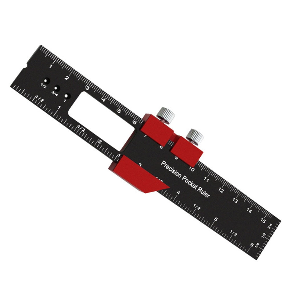 Road Ruler Pic Osdhezcn Aluminum Slide Ruler Track Ruler Measuring Gauge Pocket Ruler ...