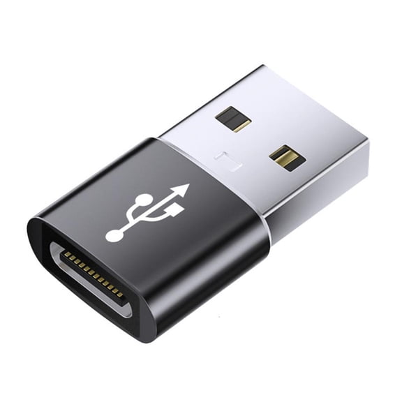 Osdhezcn Aluminum TYPE C to USB OTG Converters Power and Data USB to USB C Adapter