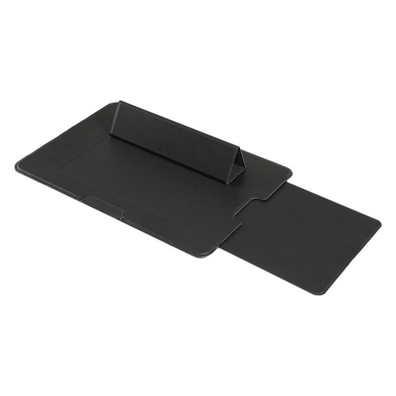 Osdhezcn Anti Slip Laptop Stand Portable Lightweight PU with Expandable Mouse Pad