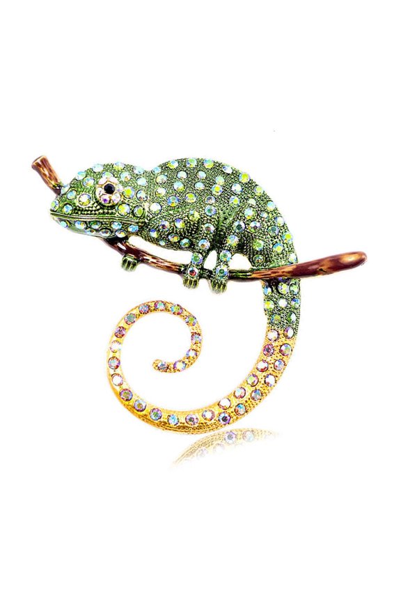 Artistic Brooch Laple Pin Alloy Construction Four Color Versatile Outfit Accent
