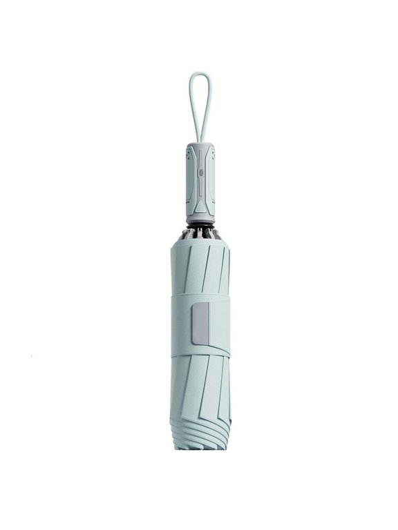 Automatic Reverse Folding Umbrella Keep Wet Side Inside For Dryness Wind Resistant Canopy For Vehicle Use And Rainy Days
