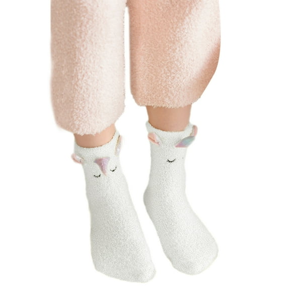 Osdhezcn Baby Ankle Socks Kids Boys Girls Socks Unicorns Pattern Socks for Kids 1-12 Year