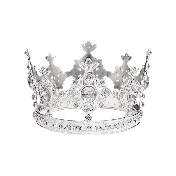 Osdhezcn Baby Crystal for Rhinestone Crown Mini Tiara Wedding Headband Girls Hair Accesso