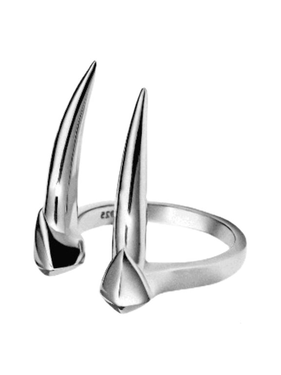 Beast Fangs Vintage Ring Flexible Ring Jewelry Gifts For Him Her for Minimalism Best Friend BFF Influencers Must-have