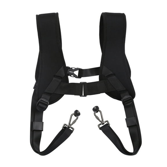 Osdhezcn Camera Straps Double Shoulder Camera Straps Harness Quick Release Adjustable Two