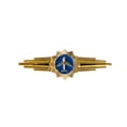thumbnail image 1 of Osdhezcn Captain Chest Badge Aviation Wing Badge Metal Airman Wing Lapel Pin, 1 of 17