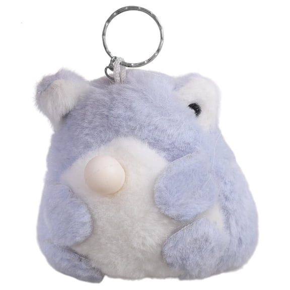 Osdhezcn Charming Frog Keychain Squeeze for Squeaky Fun and Bubbles Keyring for Kids Bag