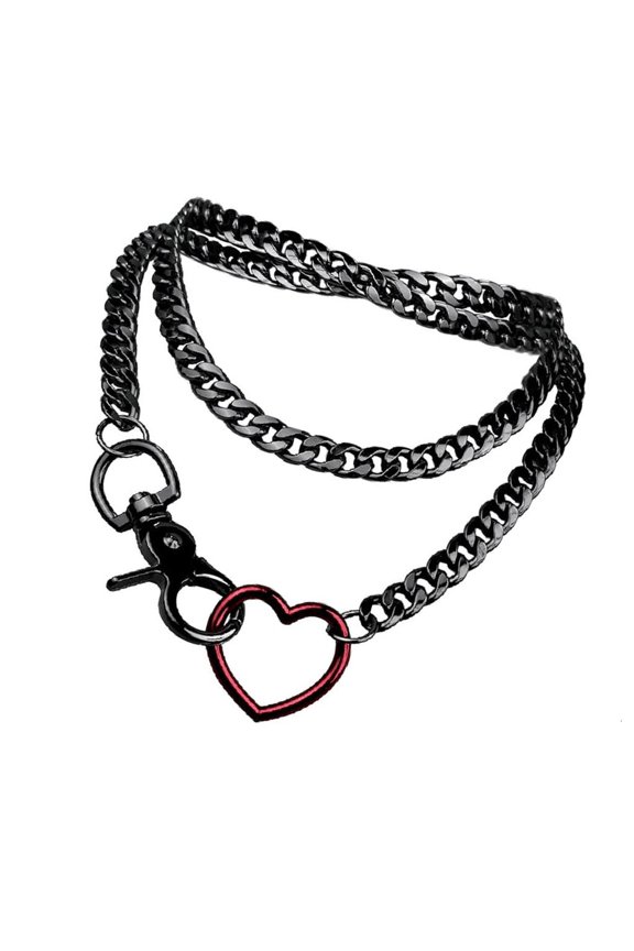 Chic Multi Layer Cuban Chain Necklace Versatile Y Designs Necklace Multi Layer Cuban Chains for Edgy Streetwear Look