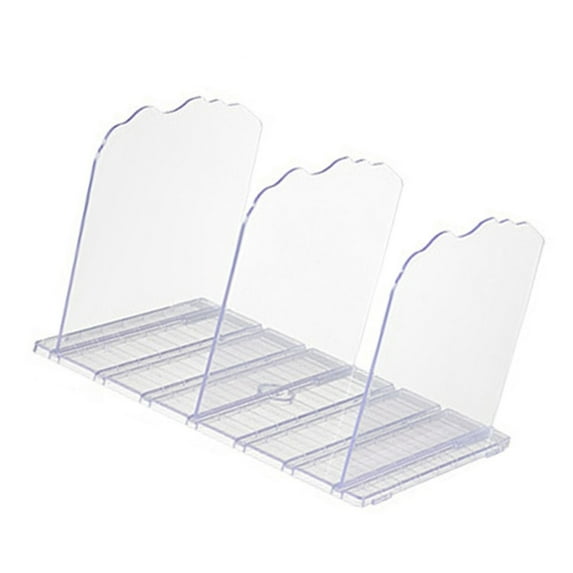 Osdhezcn Closet Organization Tool for Handbags Clear Acrylic Purse Storage and Display Rack Adjustable Dividers Handbag Holder