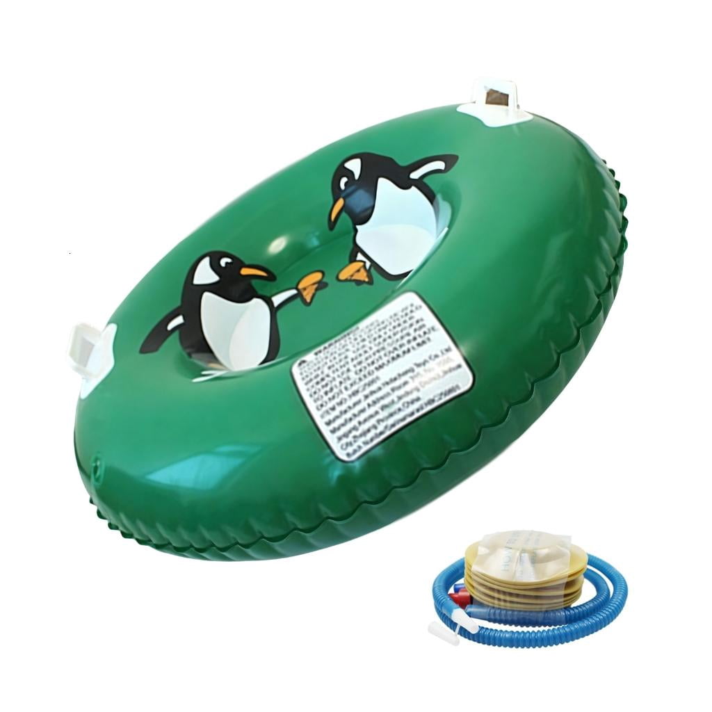 Osdhezcn Compacts Foldable Inflatable Sleds Durability For Traveler And Snow Enthusiasts