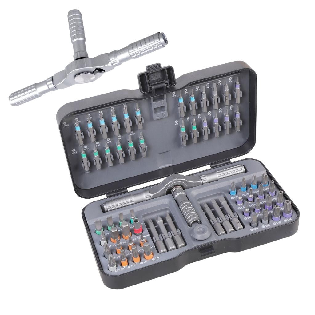 Osdhezcn Completed 66 In 1 Screwdriver Set For Furniture Assembly Electronics And Bike Repair Magnetic Screwdriver Collection