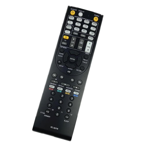 Osdhezcn Direct Replacement Remote Controller For RC837M RC837M RC837M TX-NR616 Multiple Models Not Require Programming