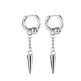 thumbnail image 1 of Osdhezcn Earring Clips Punk Style for Titanium Steel Cone Chain Tassel Hipster for Man, 1 of 10