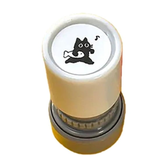 Osdhezcn Easy to Use Black Cats Stamp for Decoration Marking in Educational Setting
