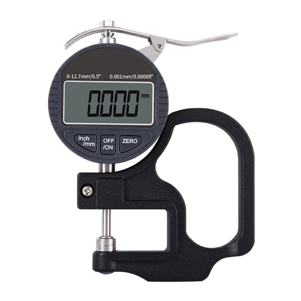 Osdhezcn Electronic Digital Dial Thickness Gauge0-12.7 mm Measuring ...