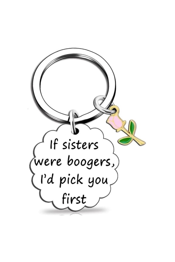 Elegant Friendship Keychain Best Friend Key Chain Sisters Gift for Women Girls