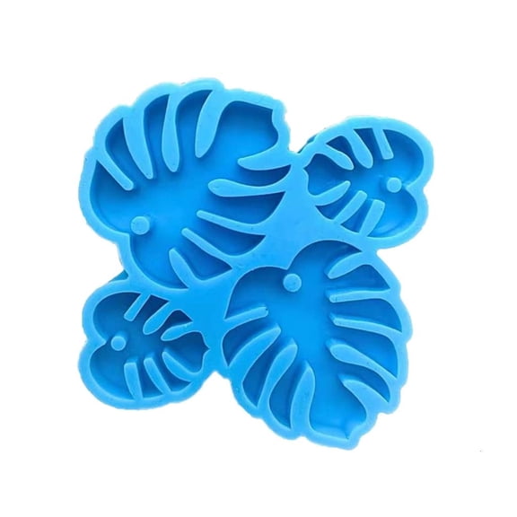 Osdhezcn Epoxy Resin Leaf Shape Pendant Silicone Mould DIY Crafts Jewelry Making Tools